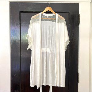 Eberjey White Robe, Size M